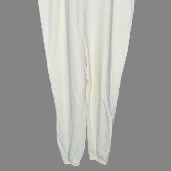 Hatch S Zadie Maternity Jumpsuit Overalls Cream Ivory Bump Friendly 100% Cotton - Picture 5 of 10